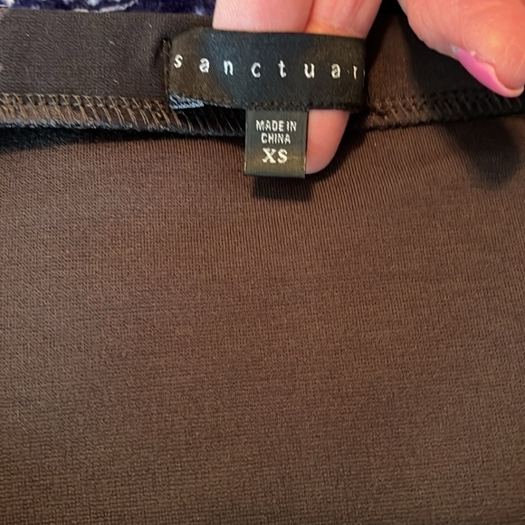 NWT! Sanctuary Camo Black and Grey Skirt, Size XS. - Picture 5 of 6